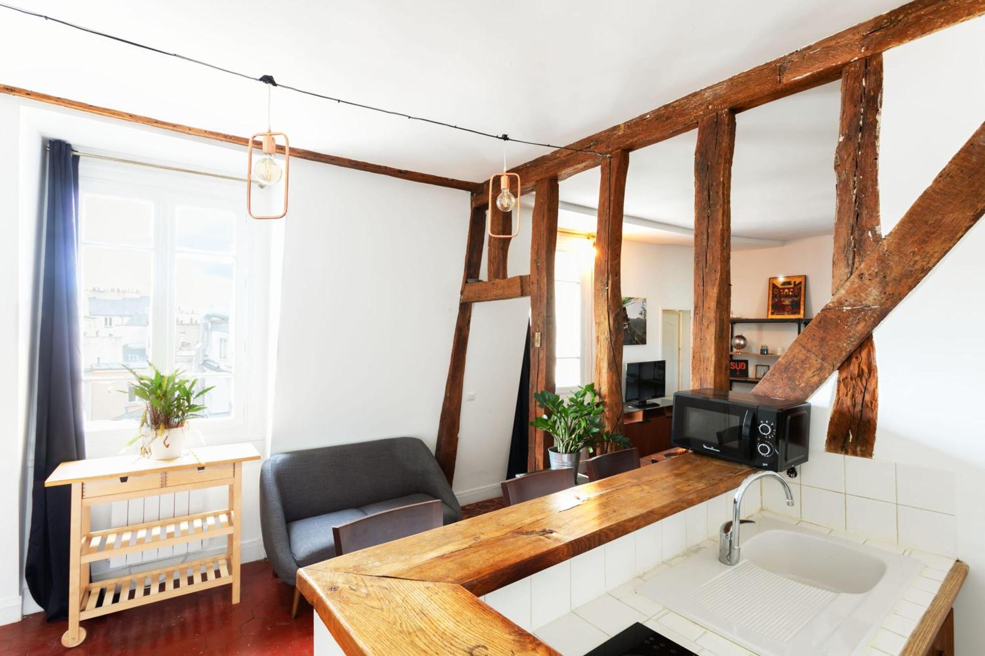 דירות Central Paris 1Br Cozy מראה חיצוני תמונה