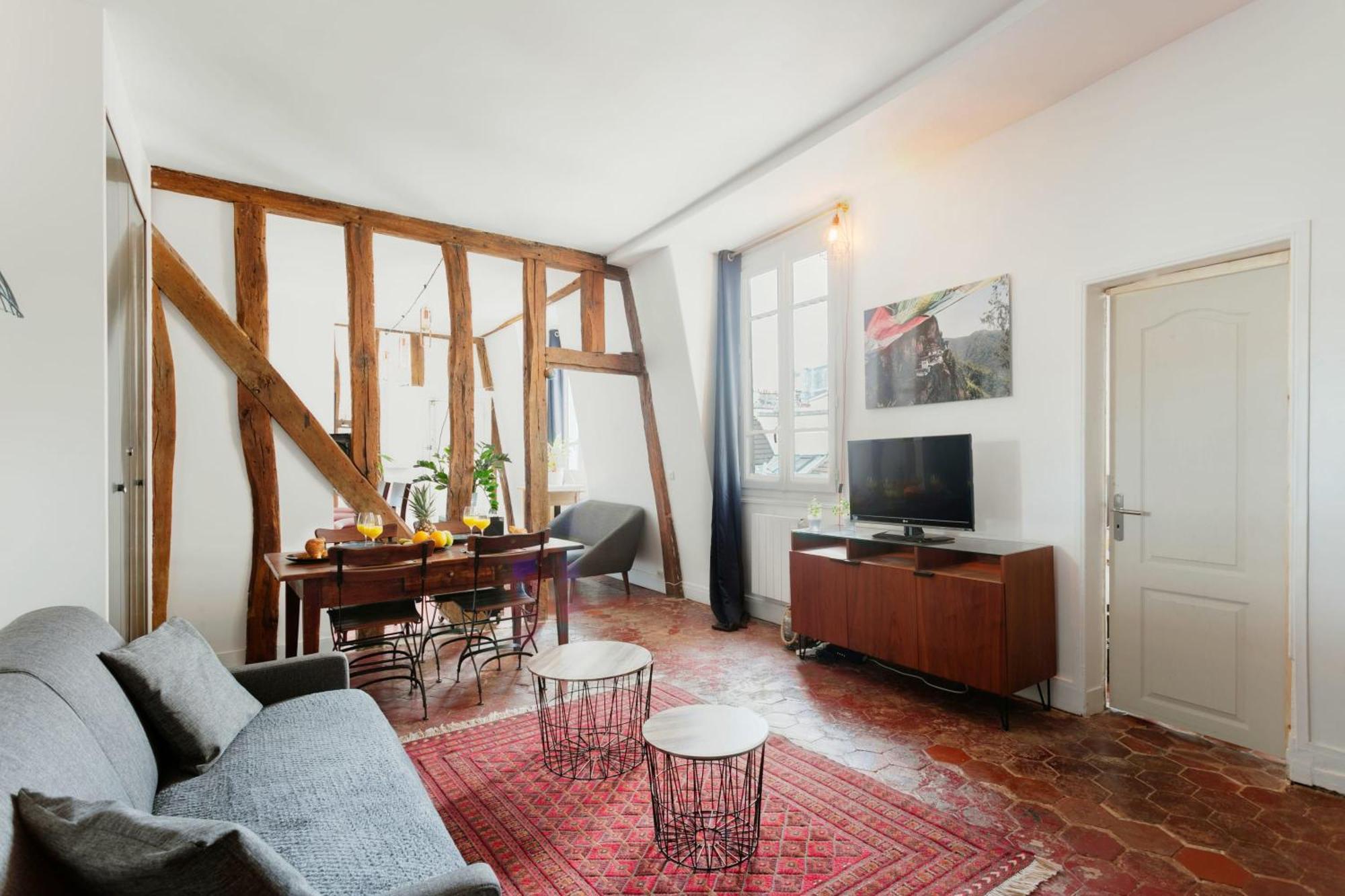 דירות Central Paris 1Br Cozy מראה חיצוני תמונה