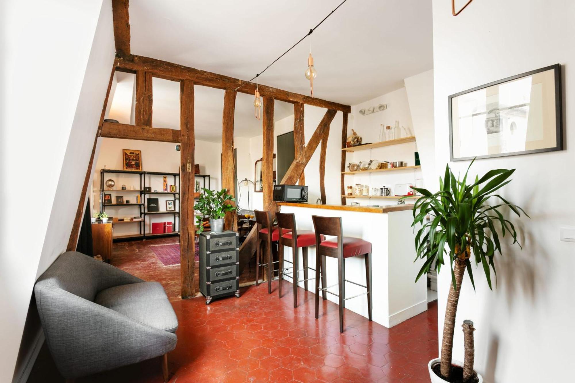 דירות Central Paris 1Br Cozy מראה חיצוני תמונה