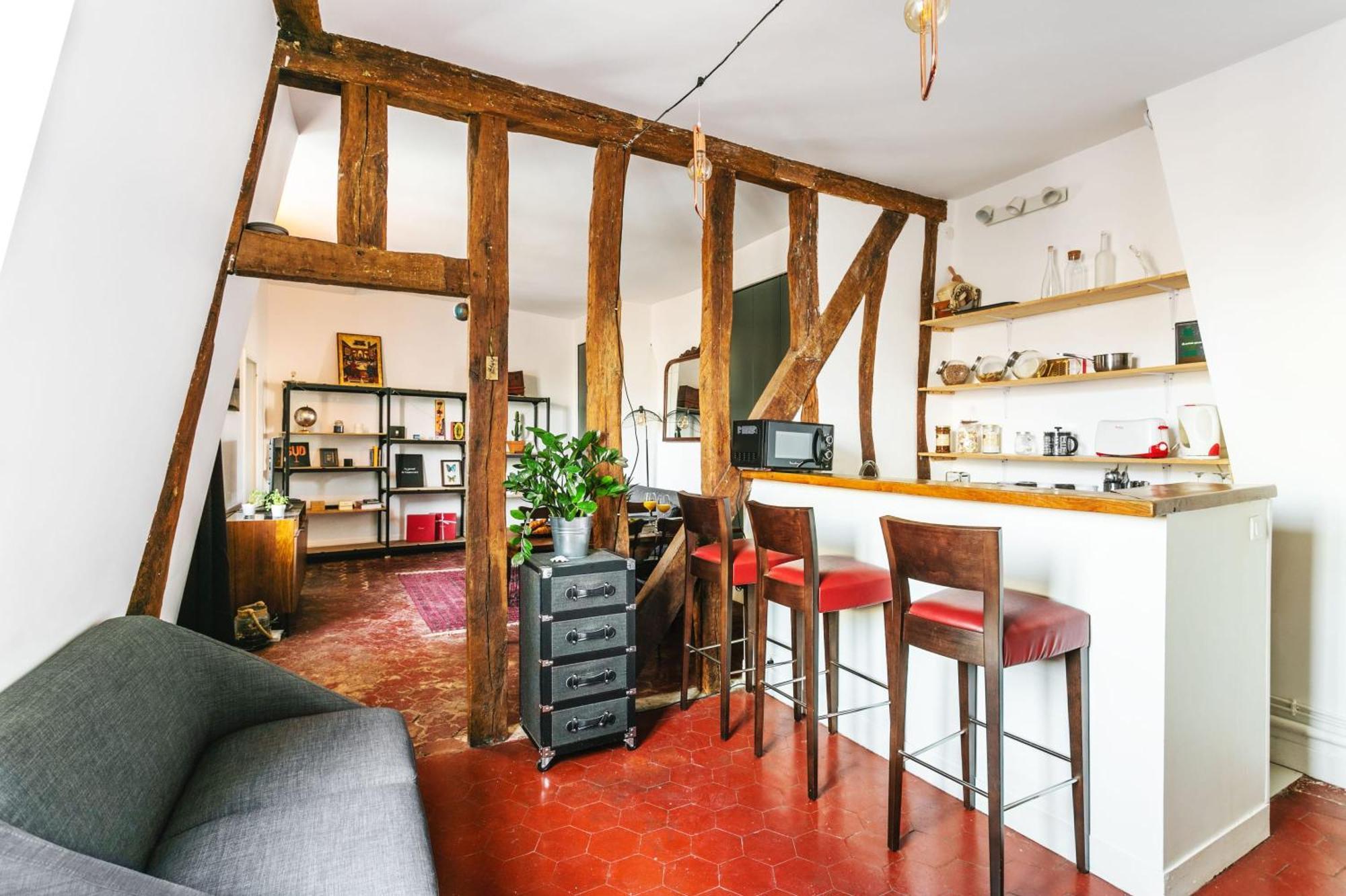 דירות Central Paris 1Br Cozy מראה חיצוני תמונה