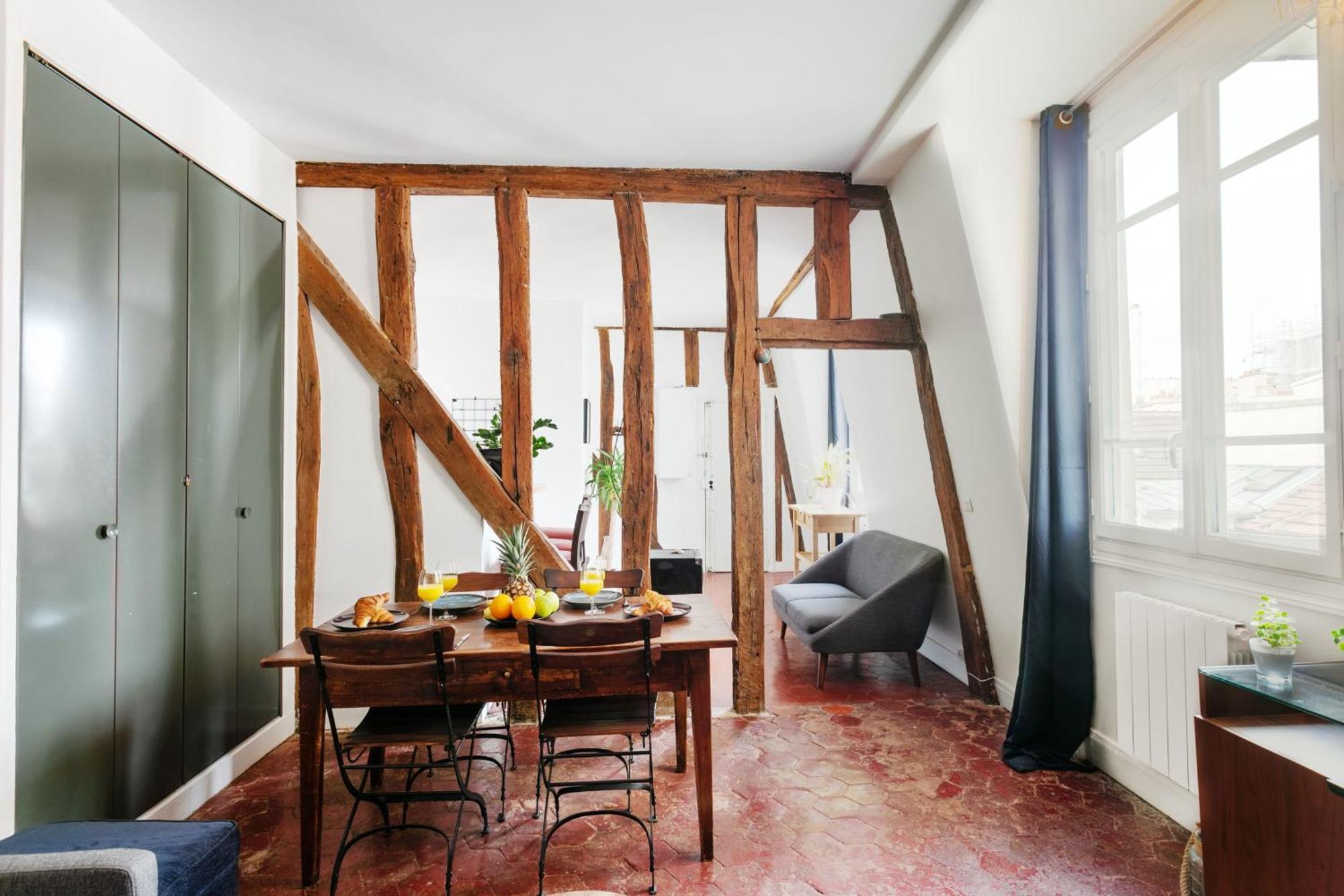 דירות Central Paris 1Br Cozy מראה חיצוני תמונה