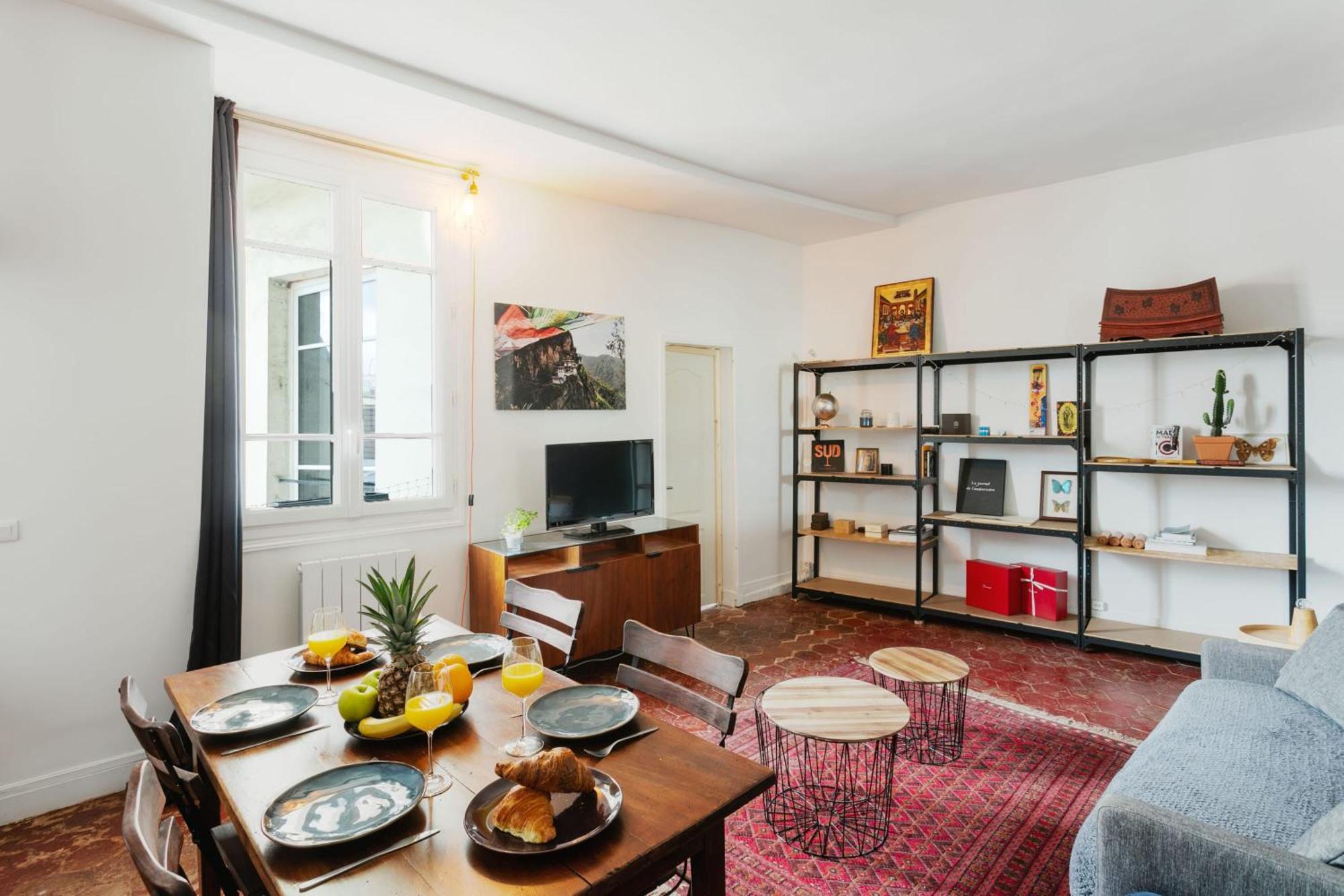 דירות Central Paris 1Br Cozy מראה חיצוני תמונה